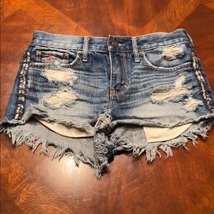 Hollister beaded shorts